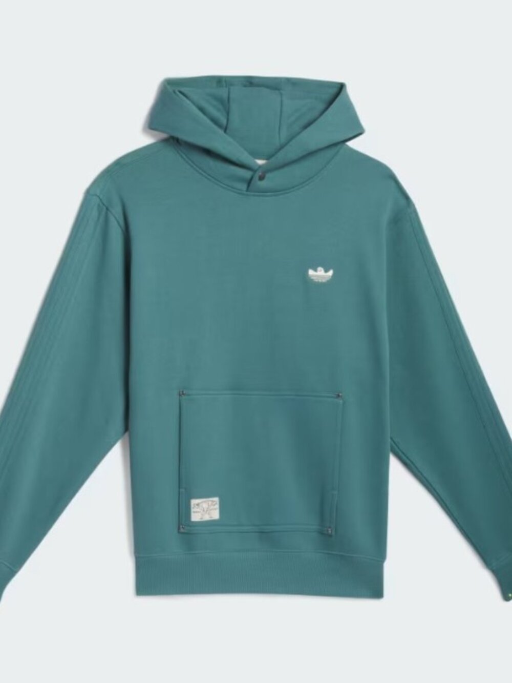 adidas Shmoofoil Heavyweight Hoodie "Preloved Teal" JX5444 XS